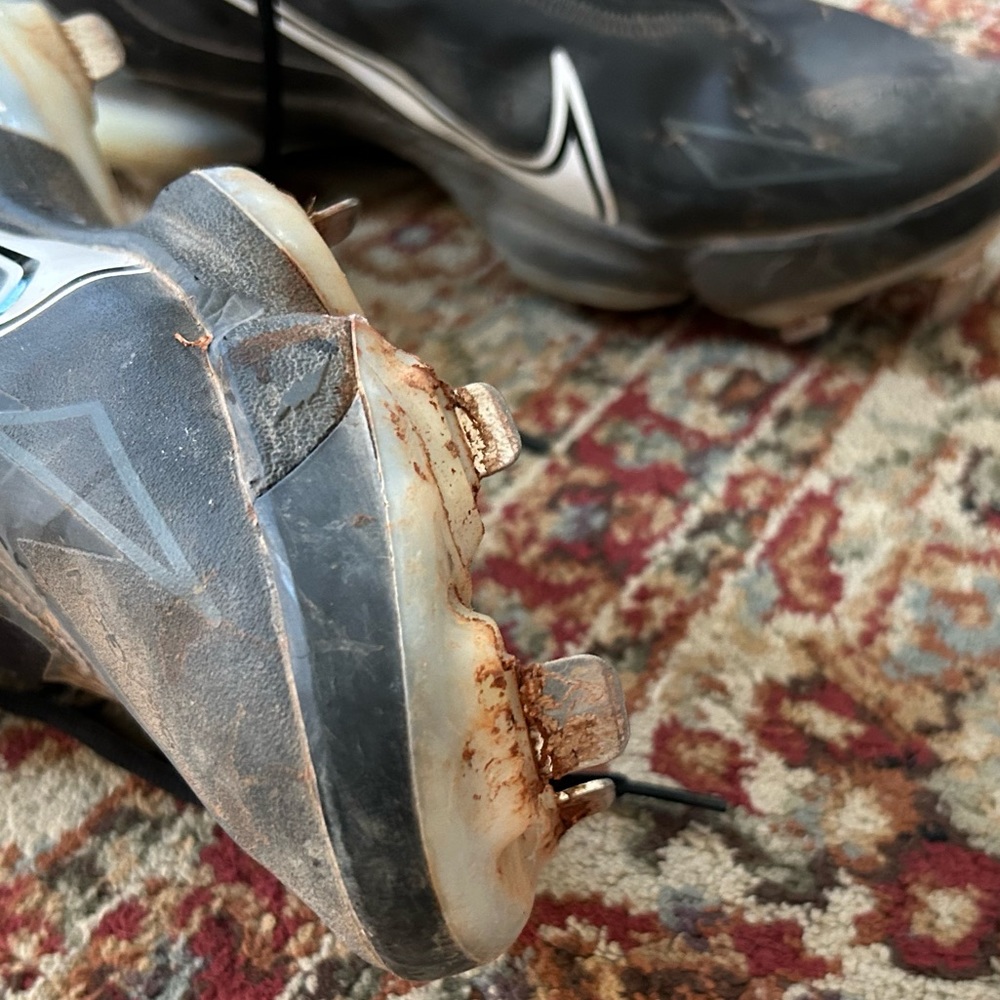 Nike Force Zoom Trout 8 Pro Metal Baseball Cleats Black Men Size 13 - Picture 11 of 12